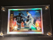  1997 Topps Chrome Derek Jeter All Star Rookie Cup Refractor #7  