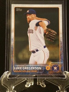 2015 Luke Gregerson Houston Astros Topps Baseball Card # 525