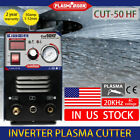 Plasma Cutter Cut 50 plasma cutter Digital Inverter 110/220V Machine Buy It Now