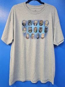 Doctor Who - Doctor Cats - Extra-Large (XL) T-Shirt - Picture 1 of 2