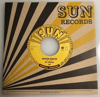 Roy Orbison / Chicken-Hearted / 2013 SUN/TRM 7" 45 / Mint! - Image 1 of 4