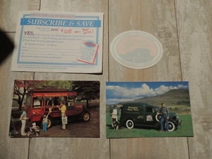 Lote de Colección 1987 Hemmings Motor News + Calcomanía Pegatinas Nuevo de Edición - Imagen 1 de 2