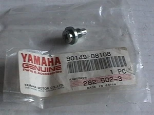 TORNILLO BRAZO DE EMBRAGUE ESPECIAL YAMAHA GENUINO 90149-08108 DT IT RT YT YZ 100 125 175 + - Imagen 1 de 2