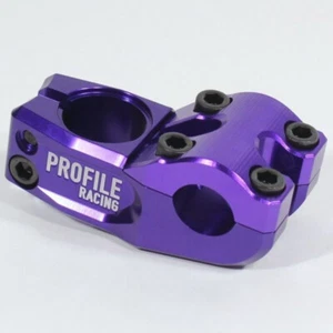 Profile bmx stem,OLDSCHOOL SE BMX PUSH PURPLE 1-1/8 GT MARK MULVILLE 63MM NEW - Picture 1 of 1