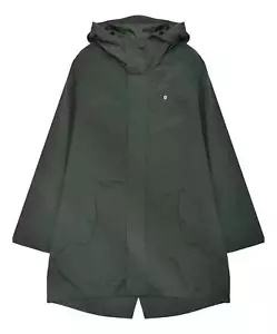 Giacca parka Lambretta uomo kaki MOD con cappuccio classico distintivo coda di pesce - Foto 1 di 8