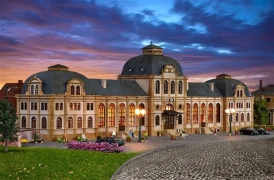 SH Vollmer 43560 Bahnhof Baden-Baden Bausatz 3560 Fabrikneu - Bild 1 von 3