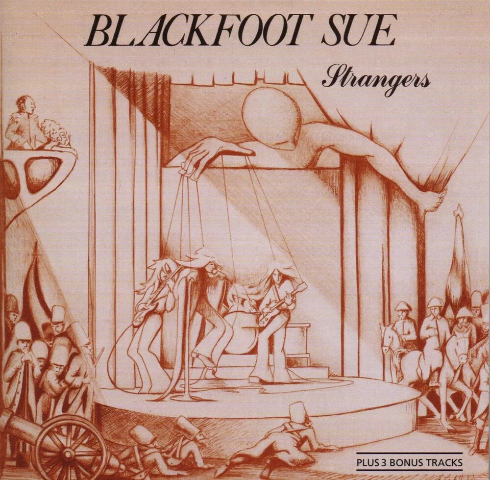 cd Strangers von Blackfoot Sue 3 bonus tracks 1973 / 1995 repertoire records - Bild 1 von 1