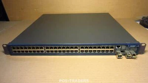 HP JD328A H3C S3600 A3600-48-PoE 48 Port PoE Ethernet Multi-Layer INCL 3X SFP'S - Bild 1 von 4