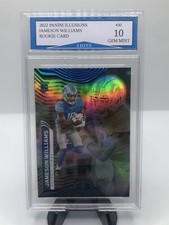 2022 Panini Illusions Jameson Williams Detroit Lions Rookie Card Gem Mint 10!