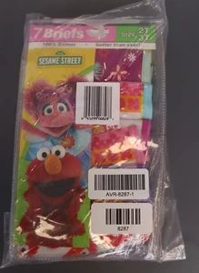 Sesame Street Underwear Panties  7-Pack (Toddler Girls) - Picture 1 of 4