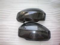 Carbon Fiber Tape-on Mirror Covers for 2003-2007 Infiniti G35 Coupe 2004 2005