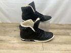 Adidas Decade Hi Top Trainer Black White Sherpa Lined Mens 10 2013.   M22120