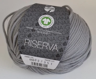 (119 €/kg): 50 g LG RISERVA, Bändchen m. Baumwolle, Pt. 097951, Fb. 008 #7743 - Bild 1 von 3