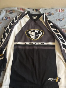 Vintage Thor Flow  Racing Motocross Jersey Adult XLarge   - Picture 1 of 4