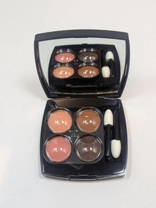 CHANEL LES 4 OMBRES 392 INITIATION Limited Edition Eye Shadow Palette Brown New - Picture 1 of 24