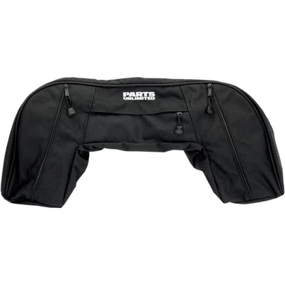 Parts Unlimited Snowmobile Windshield Bag - Black ATV/UTV 0710-0056 - Image 1 of 4
