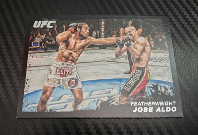 2011 Topps UFC Moment of Truth JOSE ALDO CHAMPION ONYX /88 - Image 1 of 2