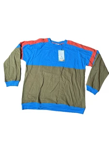 Cotopaxi Bandera Bio Sweatshirt Herren XL blau oliv Salzwasser & Eiche Rundhals - Bild 1 von 10