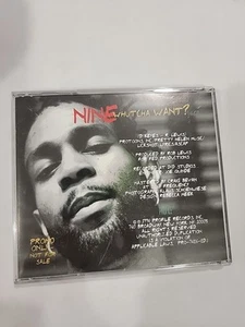 RARE! 1994 Promo Press NINE Whutcha Want CD Single Hip Hop Profile NEW OPENED - Foto 1 di 8