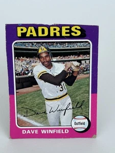 1975 Topps Dave Winfield #61 Padres HOF Vintage MLB Baseballkarte San Diego - Bild 1 von 2