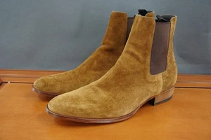 To Boot New York Stiefel Herren Größe 10 Braun Wildleder Chelsea Knöchel Elegant Ledersohle - Bild 1 von 11