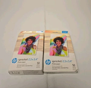 HP SPROCKET 2.3 x 3.4" Photo Paper (2 Pack) - Picture 1 of 2