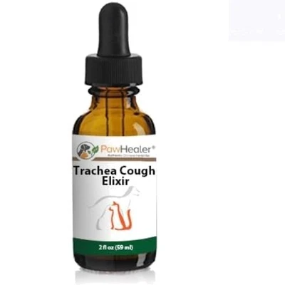 Trachea Cough Elixir - Herbal Liquid for Cats & Dogs 2 fl oz - Picky Eaters - Image 1 of 4