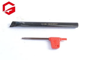 10mm S10K-SDXCR07 CNC Lathe Turning Tool Holder Boring Bar for DCMT0702 Inserts - Picture 1 of 5