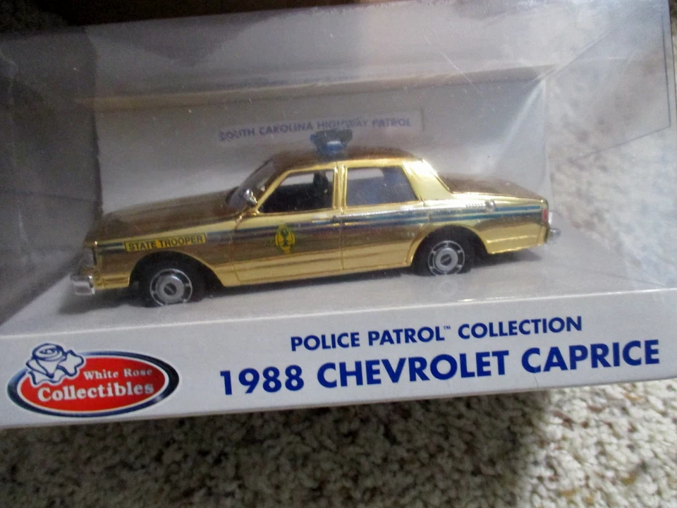 Chevrolet Caprice 1988 chapado en oro de Carolina del Sur raro rosa blanco Foto 1 de 1