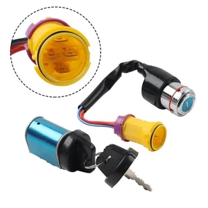 Interruptor de encendido con llaves aptas para BUYANG Fit Linhai 260cc 300cc 400cc metal y plástico - Imagen 1 de 10