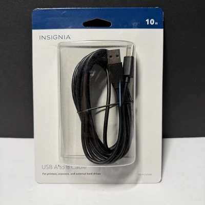 Insigna USB A to B Cable 10ft New - Image 1 of 3