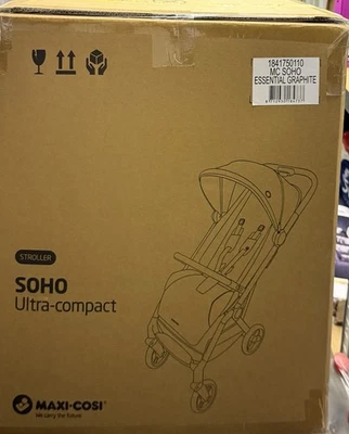 Maxi Cosi Soho Buggy / Kinderwagen Essential Graphite - Neu - Verpackt - Bild 1 von 3