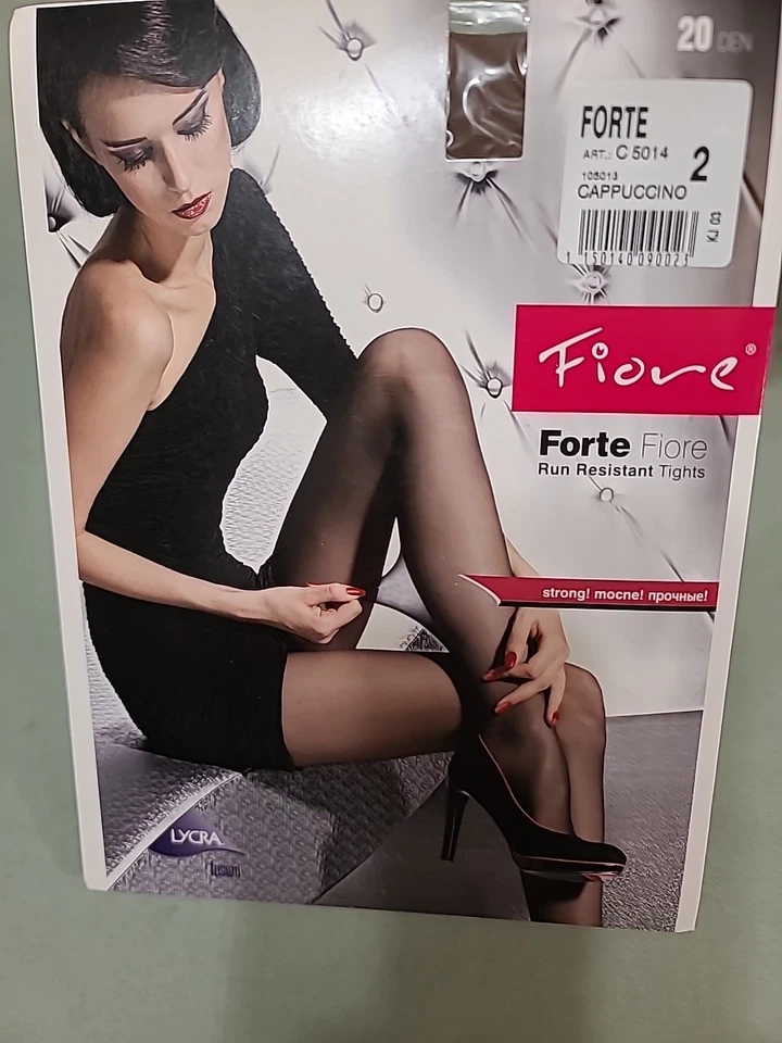 Medias resistentes al funcionamiento FIORE FORTE; 20 Den; C 5014; Cappuccino; talla 2 Foto 1 de 4