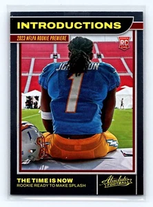 2023 Panini Absolute Quentin Johnston Introductions #1 Los Angeles Chargers - Picture 1 of 2