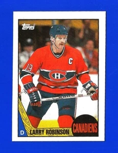 1987-88 Topps HOCKEY #192 LARRY ROBINSON NRMINT+ HOF MONTREAL CANADIENS (TM1) - Picture 1 of 2