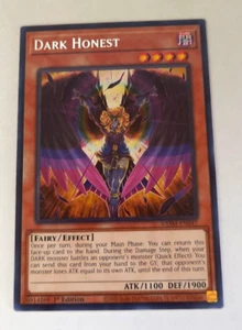 Yu-Gi-Oh! TCG Dark Honest VASM-047 1st Edition R/NM - Picture 1 of 2