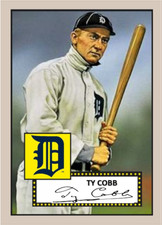TY COBB 1952 ACEOT ART CARD B#### BUY 5 GET 1 FREE ### or 30% OFF 12 OR MORE