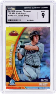 2024 Bowman Chrome '23 Afl Fall Stars Jacob Berry #AFLS-4 - CGC 9 - Picture 1 of 1