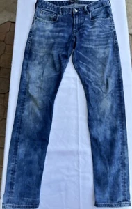 Scotch & Soda Amsterdams Blauw Men's Skinny Jeans Blue, Size 29/32 Fashion Deni - Picture 1 of 14