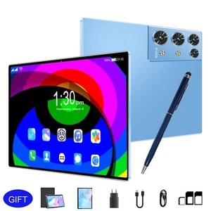 2024 Neueste Android 13 Tablet 10 Zoll 2-in-1 Tablet Mit 2 SIM Slots 4G LTE WiFi - Bild 1 von 9