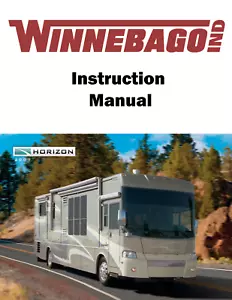 2007 Winnebago Horizon Home Owners Operation Manual User Guide Coil Bound - Picture 1 of 6