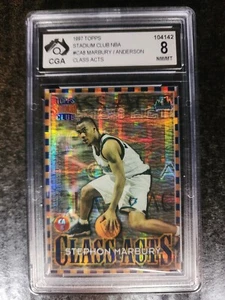 Stephon Marbury 1997 Topps Stadium Club Atomic Refractor #CA8 Class Acts CGA 8 - Bild 1 von 4