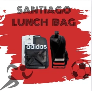Neu Adidas Santiago 2 Thermo Brotzeittasche -- schwarz/weiß - Bild 1 von 4