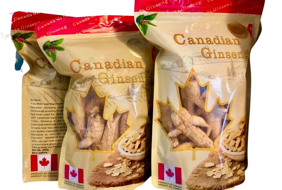 On Sale! Ginseng Roots, 5 Years Natural Growth, Family Package: 1Lb(454g)/bag - Image 1 of 4