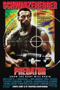 Predator Movie Poster #01 11inx17in mini Poster - Picture 1 of 1