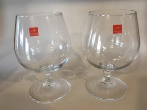 NEW - Bormioli Rocco Liquor / Scotch Snifter Glasses Lot of 2 - FREE SHIPPING - Picture 1 of 3