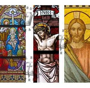 Jesus Lesezeichen, Digitalartikel zum Ausdrucken, selber ausdrucken - Bild 1 von 1