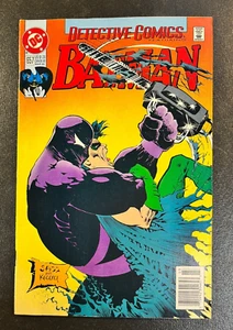 DETECTIVE COMICS 657 NEWSTAND Rare SAM KEITH COVER Batman Harley Quinn V 1 DC - Picture 1 of 2