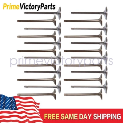 Válvulas de admisión de escape del motor aptas para Mercedes Benz C350 E350 R350 S350 3,5 L Foto 1 de 4