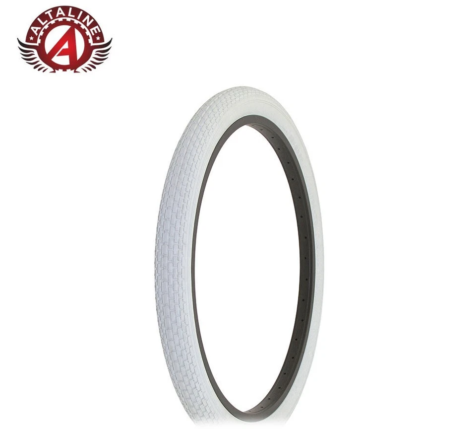 AltaLine Bicycle DURABLE Tire 24" x 2.125" CLASSIC Mini BRICK Vintage Tread. - Image 1 of 1